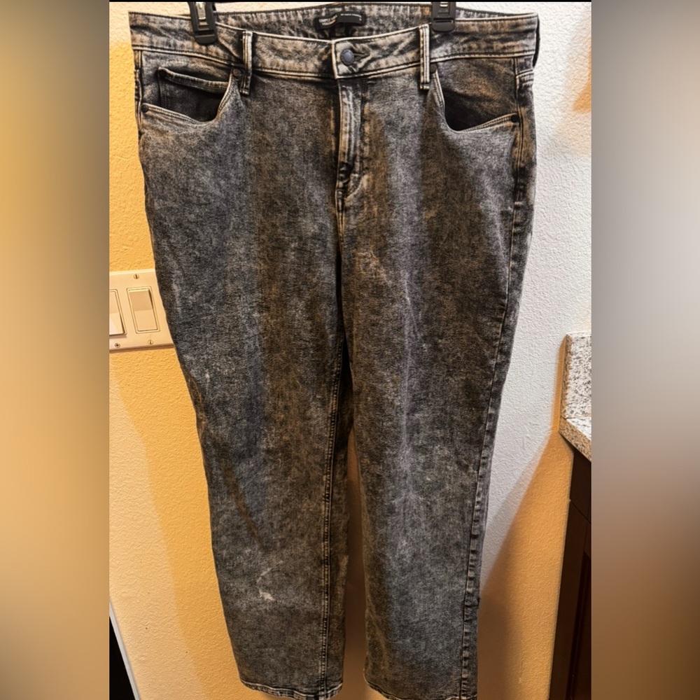 Simply Vera Vera Wang Black Relaxed Jeans